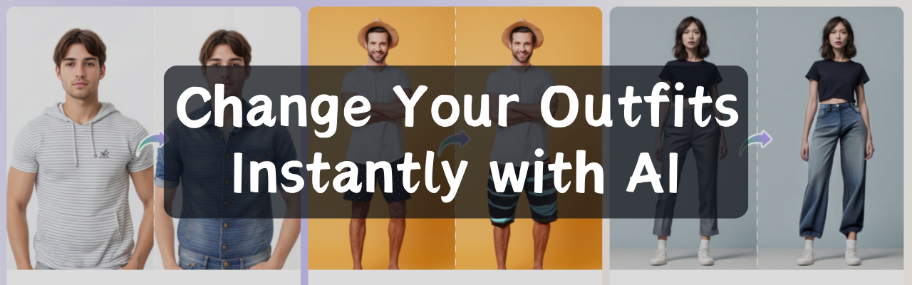 Vidnoz AI Clothes Changer Banner